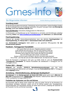 Gmes-Info 08.02.2021
